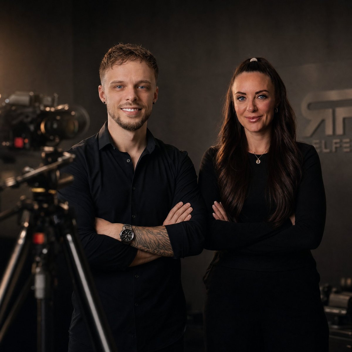 Nina Schnellbach und Christoph Becker im Reelfect Studio
